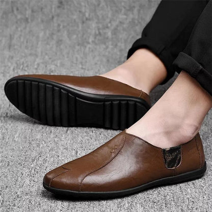 Men's Shoes Loafers – PU Leather – Slip-On – Comfortable Flexible Sole
