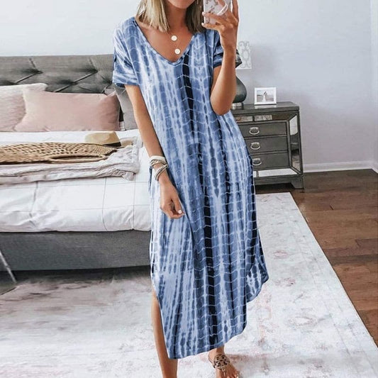Annie - Long maxi dress with beautiful patterns