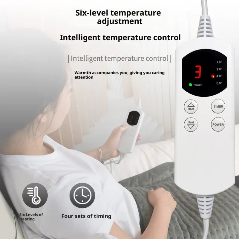 Adjustable Temperature Heating Pad with Digital Controller