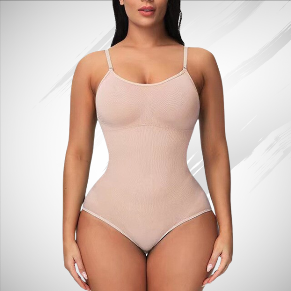 Emma Form-Fitting Bodysuit | Scoop Neck Sleeveless Bodysuit- 2+1 Free